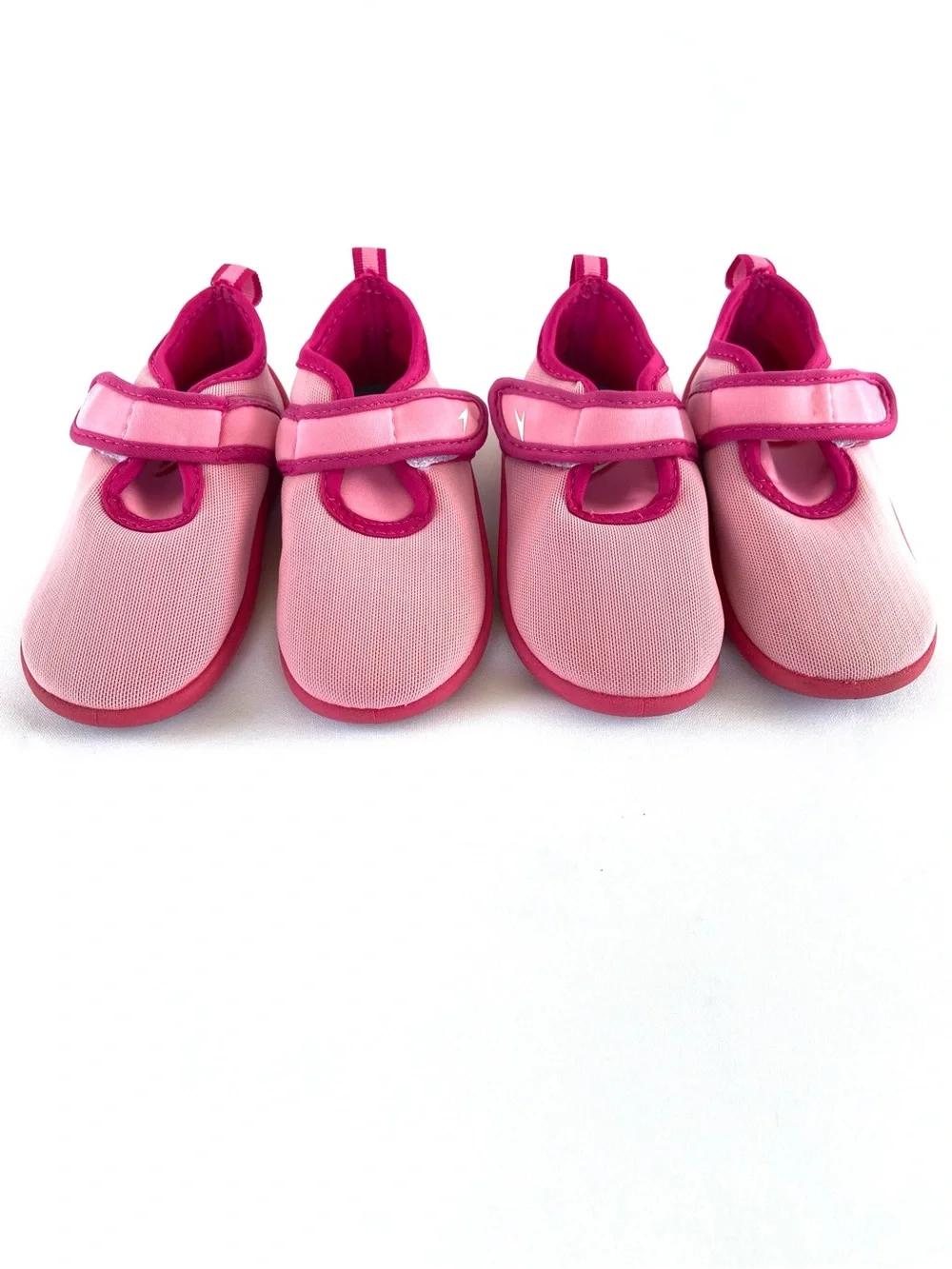 Speedo Toddler Girls Hybrid Water Shoes Pink Size M 7 8 Twin Pack Set of 2
